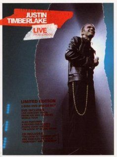 Justin Timberlake   Live From London [2 DVDs]: Justin Timberlake: DVD & Blu ray