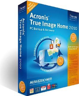 Acronis True Image Home 2010: Software