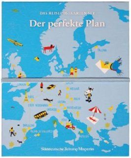Der perfekte Plan: Postkartenset mit den besten Reisezielen aus dem SZ Magazin: Eva Steidl, Angela Kesselring, Ilijin Zsuzsanna, Irene Steppan: Bücher