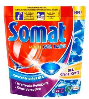 Somat Multi Gel M 22 Tabs, 1er Pack (1 x 440 g): Drogerie & Körperpflege