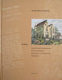 Jenisch diebra en Oberberg: Burgberg   Ausdrcke und Redewendungen. Lieder und Gedichte. Geschichten und Theaterstcke, Wrterlisten: Gnter Danzer: Bücher