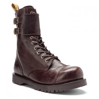 Dr Martens Samuel Buckle Boot  Men's   Brown Re Polished Wyoming