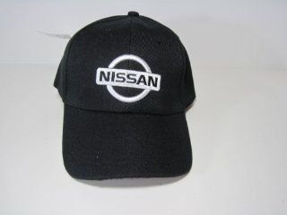 Nissan Baseball Hat Cap "Black" Adj. Velcro Back New: Everything Else
