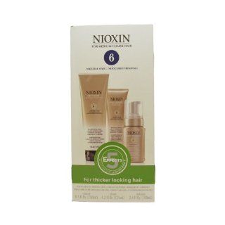 Nioxin Maintenance Kit, System 6 (Cleanser 8.5 Ounce, Scalp Treatment 3.4 Ounce, Scalp Therapy 4.2 Ounce) : Hair And Scalp Treatments : Beauty