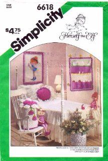 Simplicity 6618 Herself the Elf Bedroom Accessories Vintage Sewing Pattern