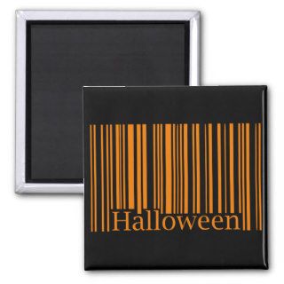 Halloween Barcode Fridge Magnet