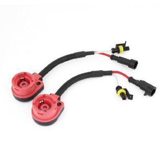 D2C D2 Xenon HID Bulb Ballast Adapter Cable Harness Connector Socket Wire 2PCS: Automotive