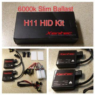XenTec Slim Ballast HID Kit H11 6000K (ultrawhite): Automotive