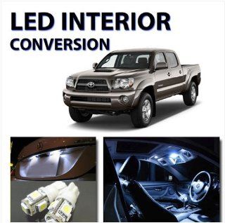 2005 2013 Toyota Tacoma High Performance LED Interior 11pc Kit White HID Color: Automotive