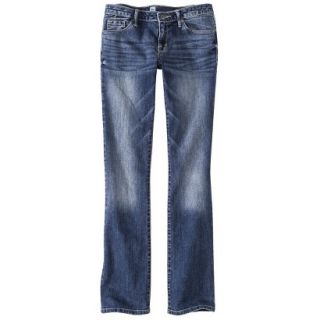 Mossimo Womens Bootcut Denim (Modern Fit)   Light Wash 8 Short