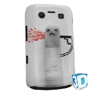 Finger Shooting Himself Blackberry Bold 9700 9780 High Gloss Phone Cover Case Photo Quality   3D Full Wrap Design 