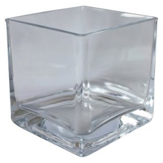Threshold Small Square Glass Vase 3.15x3.15