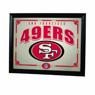 NFL San Francisco 49ers 22 Inch Printed Mirror  Sports Fan Mirrors  Sports & Outdoors
