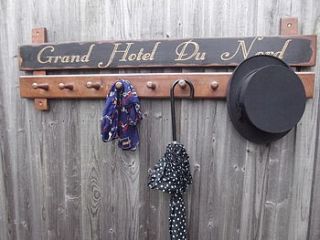 grand hotel du nord hook board by woods vintage home interiors