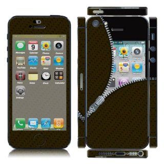Iphone 5 Skin Sticker Decal Full Body Wrap Protection Vinyl Iphone In A Case Zipper Cell Phones & Accessories