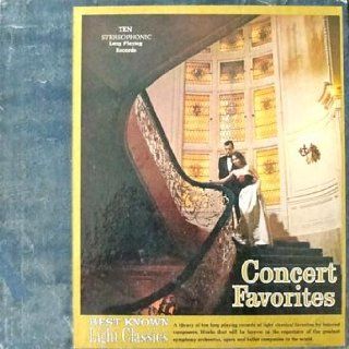 Concert Favorites   Best Known Light Classics (10 record box set): Gerschwin,  Verdi, Wagner, Mozart and many more Tchaikovsky, Hans Jurgen Walther, Hamburg Philharmonic: Music