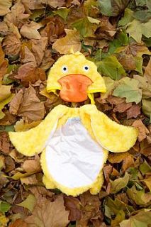 handmade duck infant fancy dress outfit by cauliflower charlie