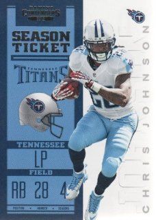 2012 Panini Contenders Football #97 Chris Johnson Tennessee Titans NFL Trading Card at 's Sports Collectibles Store