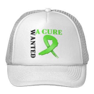 Non Hodgkins Lymphoma WANTED A CURE Trucker Hat