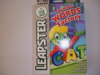 Leap Frog Leapster Talking Words Factory Game Cartridge: Toys & Games