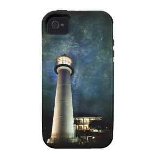 Biloxi Lighthouse and Visitors Center at Dusk case Case Mate iPhone 4 Cases