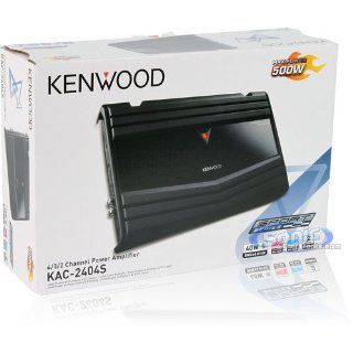 Kenwood KAC 2404S 500 Watts Stereo Bridgeable Amplifier : Vehicle Multi Channel Amplifiers : Car Electronics