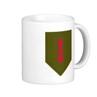 1st Infantry Division   The Big Red One Coffee Mugs