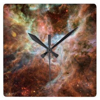 Tarantula Nebula space photography Clock