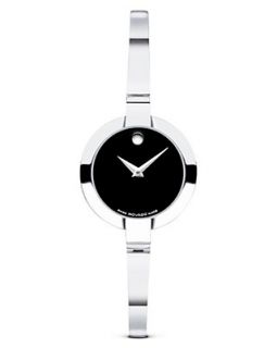 Movado "Bela" Stainless Bangle Watch, 24 mm's