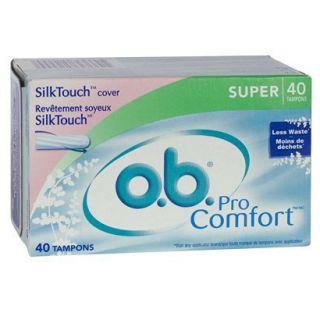 o.b. Pro Comfort Tampons: Super absorbency