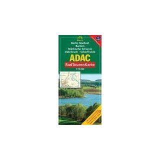 ADAC Radtourenkarte Berlin Nordost, Barnim, Mrkische Schweiz, Oderbruch, Schorfheide: 1:75000: Bücher