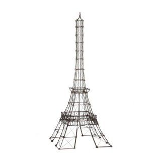 Shop Eiffel Tower Wire Frame Building Rust Finish at the  Home Dcor Store. Find the latest styles with the lowest prices from Touch of Europe