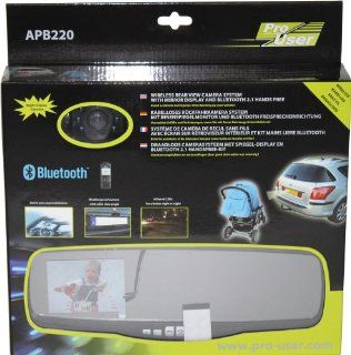 ProUser APB220 Rckfahrvideosystem, LCD Display im Rckspiegel Auto