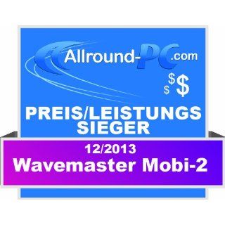 wavemaster MOBI 2 Mini Lautsprecher mit Bluetooth Funktion (1 er Stck) schwarz: Heimkino, TV & Video