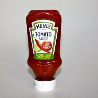 Heinz, Heinz Tomato Sauce mit Chili Shot 220ml: Lebensmittel & Getrnke