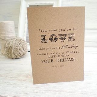 love quote card by edgeinspired