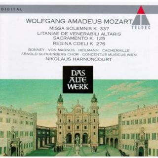 Mozart: Missa Solemnis K 337; Litaniae de Venera