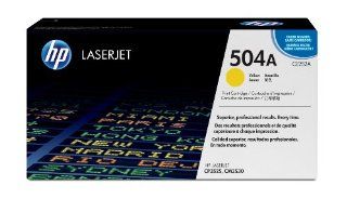 Hewlett Packard 504A Toner fr Color LaserJet CP3525/CM3530 mfp (Standard, 7000 Seiten) CE252A, gelb Bürobedarf & Schreibwaren