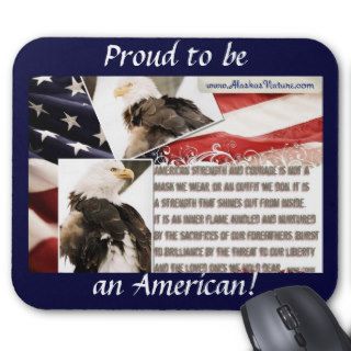 Proud to be an American Mouse Pad