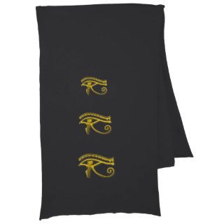 Eye of Horus Gold Color Scarf