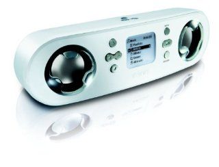 Philips PSS 110 MP3 Soundsystem 256 MB mit Radio weiss: Audio & HiFi