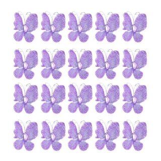 50St. Schmetterlinge Deko fr Hochzeit  lila: Spielzeug