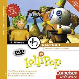 Lollipop Multimedia   3. Klasse Deutsch (DVD ROM: Software