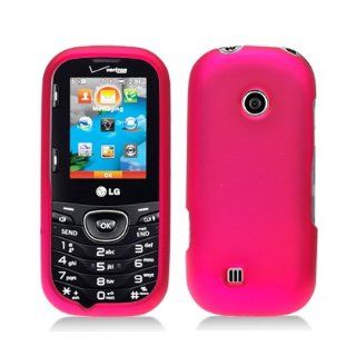For LG VN251/UN251 COSMOS 2/ COSMOS 3 (Verizon) Rubberized Case, Rose Pink Cell Phones & Accessories