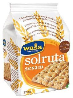 Wasa Solruta Sesam, 6er Pack (6 x 270 g Packung): Lebensmittel & Getrnke