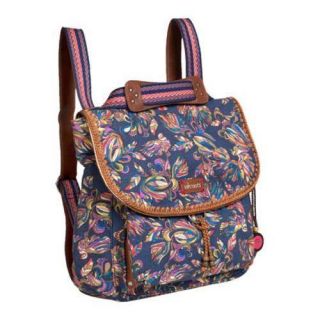 Women's Sakroots Artist Circle Convertible Backpack Sapphire Treehouse Sakroots Fabric Bags