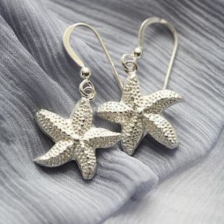 starfish earrings by claire mistry