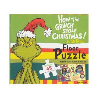 Dr Seuss How the Grinch Stole Christmas Floor Puzzle: 9781742110189: Books