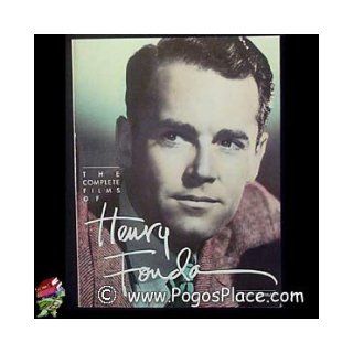 The Films of Henry Fonda Tony Thomas 9780806511894 Books