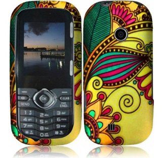 LG Cosmos 3 VN251S LG Cosmos 2 VN251 ( Verizon ) Phone Case Accessory Royal Flower Hard Snap On Cover with Free Gift Aplus Pouch Cell Phones & Accessories